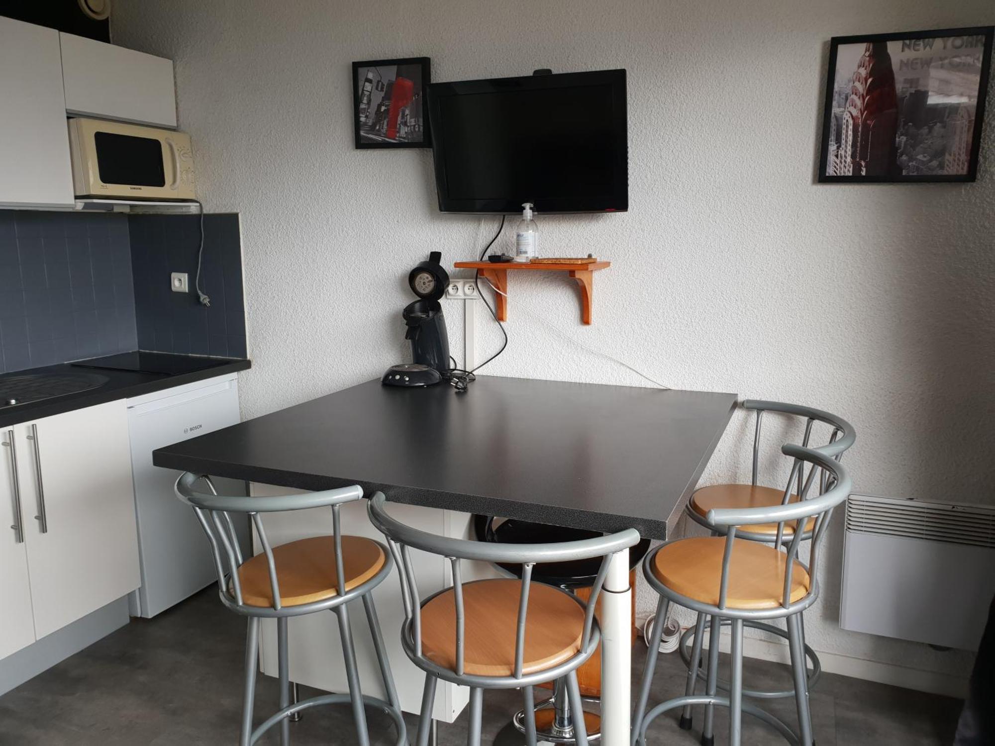 Studio 4/5 Couchages Puy Saint Vincent 1600 Apartamento Puy-Saint-Vincent Exterior foto
